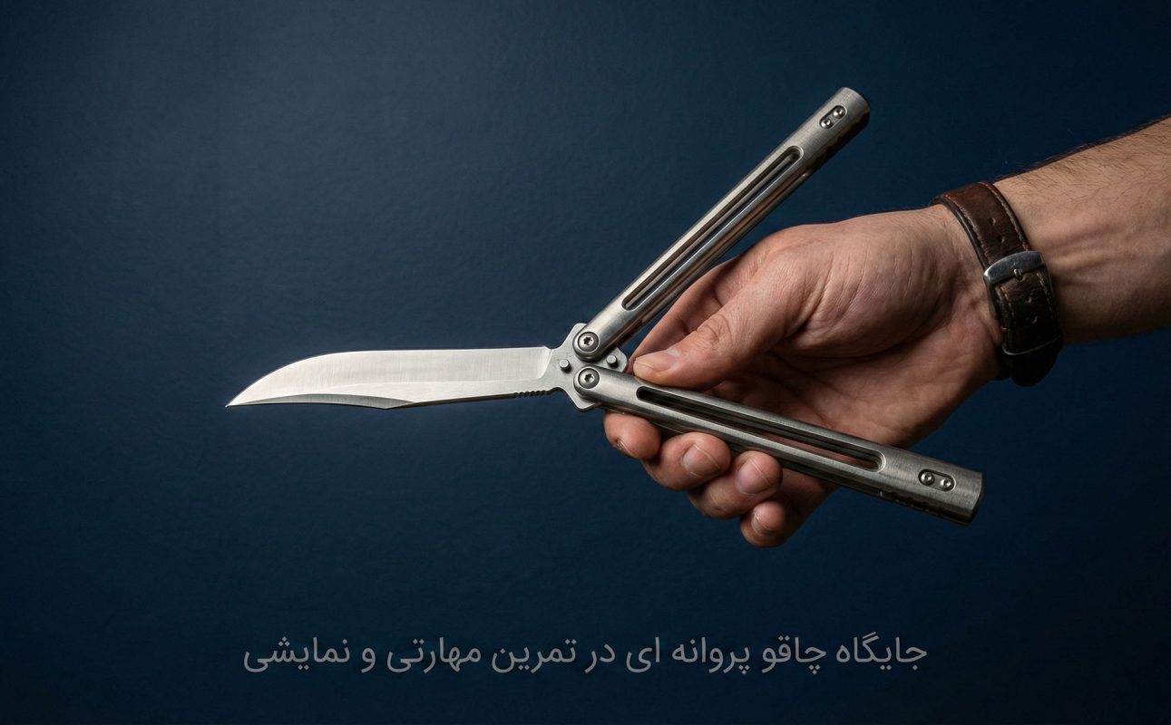چاقو پروانه ای نمایشی