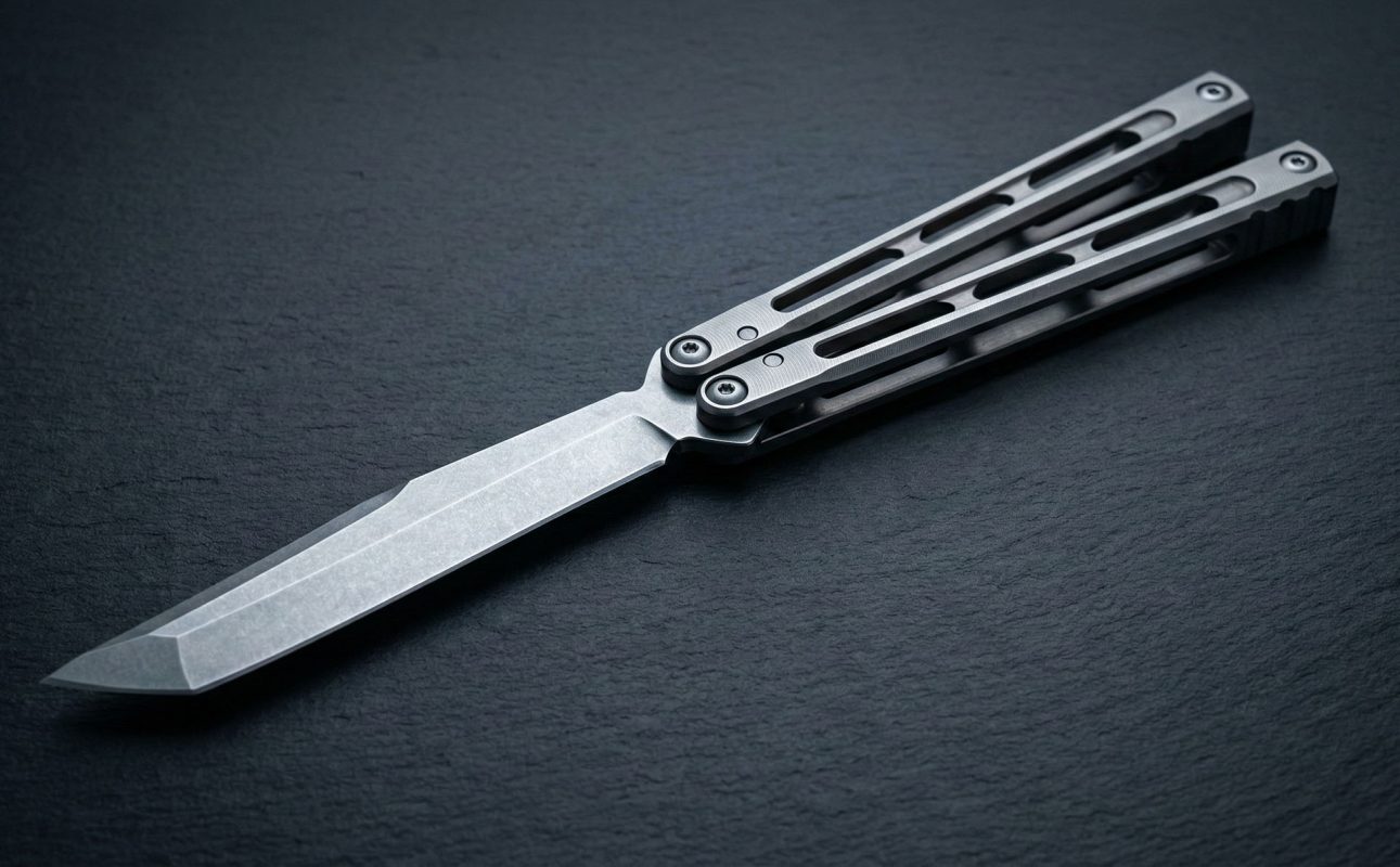 کار با چاقو پروانه ای