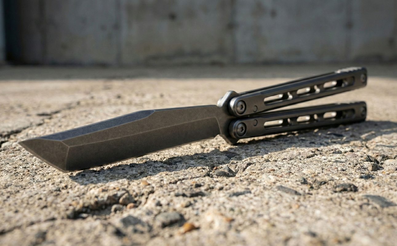 چاقوی پروانه ای آموزش